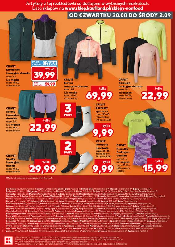Kaufland - gazetka promocyjna Oferta Kaufland - Non Food od czwartku 20.08 do środy 26.08 - strona 15