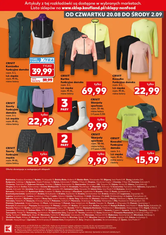 Kaufland - gazetka promocyjna Oferta Kaufland - Non Food od czwartku 20.08 do środy 26.08 - strona 15