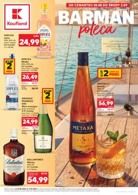 Kaufland - gazetka promocyjna Barek Kauflandu  do środy 02.09
