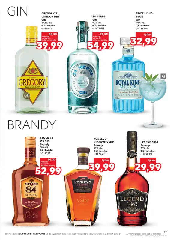 Kaufland - gazetka promocyjna Barek Kauflandu  do środy 02.09 - strona 17