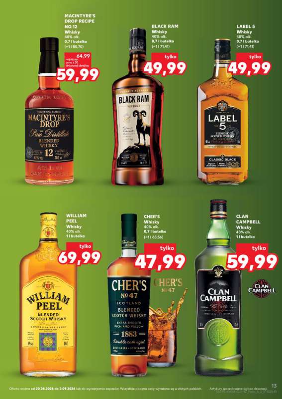Kaufland - gazetka promocyjna Barek Kauflandu  do środy 02.09 - strona 13
