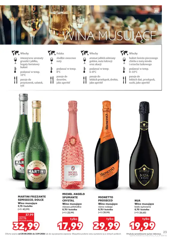 Kaufland - gazetka promocyjna Barek Kauflandu  do środy 02.09 - strona 23