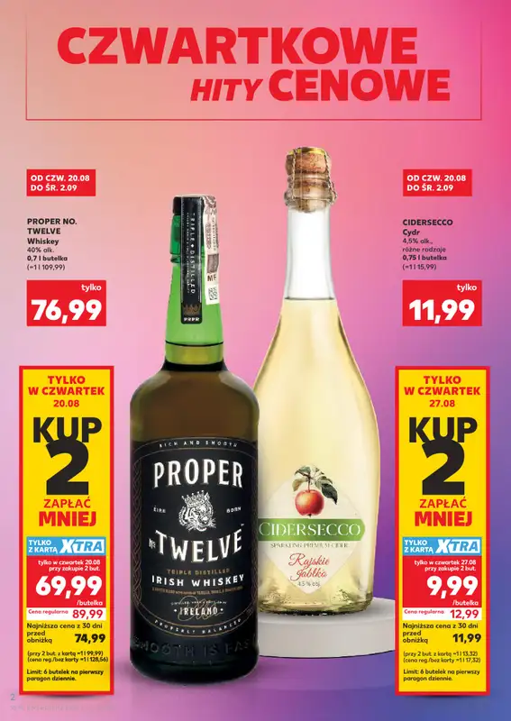 Kaufland - gazetka promocyjna Barek Kauflandu  do środy 02.09 - strona 2