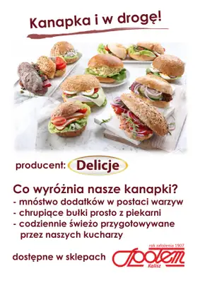 Społem - Blisko i Korzystnie - gazetka promocyjna Plakat promocyjny PSS Kalisz od poniedziałku 31.08 do soboty 03.10