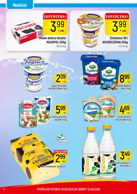 Delikatesy Piotruś Pan - gazetka promocyjna Gazetka od wtorku 18.08 do soboty 22.08 - strona 6