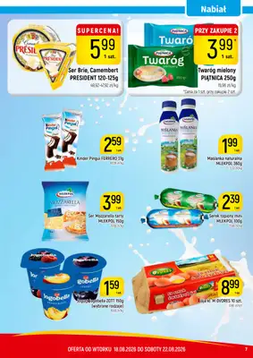 Delikatesy Piotruś Pan - gazetka promocyjna Gazetka od wtorku 18.08 do soboty 22.08 - strona 7