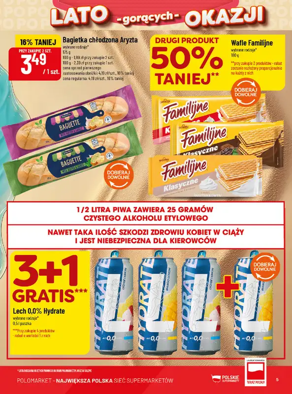 POLOmarket - gazetka promocyjna Lato gorących okazji od środy 19.08 do wtorku 25.08 - strona 5