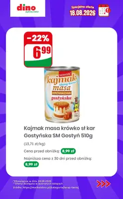 Dino - gazetka promocyjna Specjalna oferta na 18.08.2026 - promocje spoza gazetki od wtorku 18.08 do wtorku 18.08 - strona 6