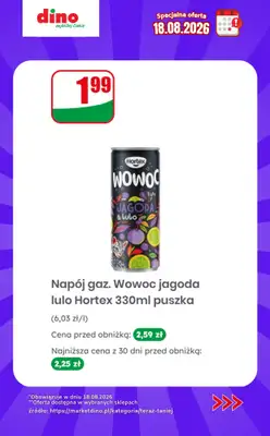 Dino - gazetka promocyjna Specjalna oferta na 18.08.2026 - promocje spoza gazetki od wtorku 18.08 do wtorku 18.08 - strona 8