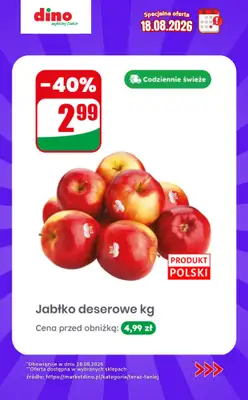 Dino - gazetka promocyjna Specjalna oferta na 18.08.2026 - promocje spoza gazetki od wtorku 18.08 do wtorku 18.08 - strona 4