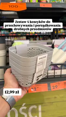 Biedronka - gazetka promocyjna Zakupowe Inspiracje - produkty do domu i dodatki modowe od wtorku 18.08  - strona 12