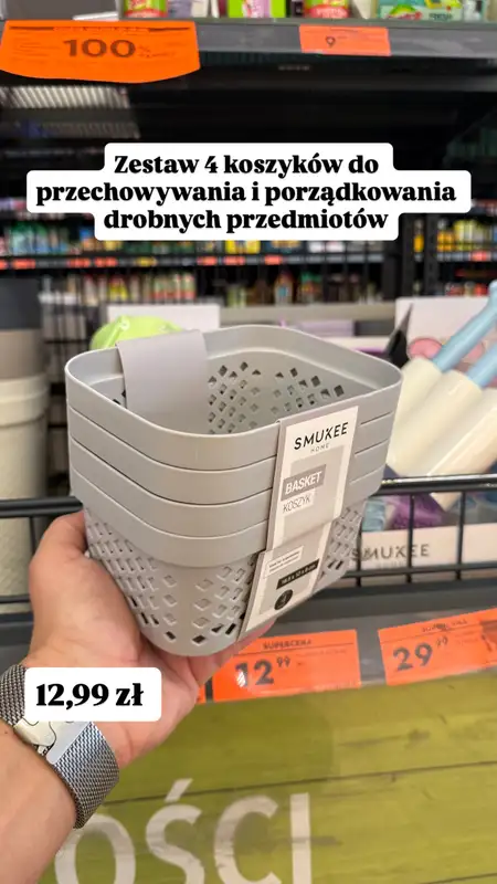 Biedronka - gazetka promocyjna Zakupowe Inspiracje - produkty do domu i dodatki modowe od wtorku 18.08  - strona 12