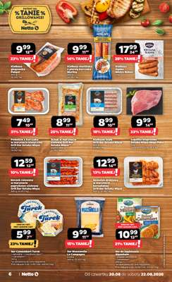 Netto - gazetka promocyjna Gazetka Spożywcza od czwartku 20.08 do soboty 22.08 - strona 6