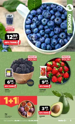 Netto - gazetka promocyjna Gazetka Spożywcza od czwartku 20.08 do soboty 22.08 - strona 5
