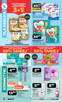 Netto - gazetka promocyjna Gazetka Spożywcza od czwartku 20.08 do soboty 22.08 - strona 18