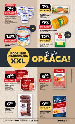 Netto - gazetka promocyjna Gazetka Spożywcza od czwartku 20.08 do soboty 22.08 - strona 11
