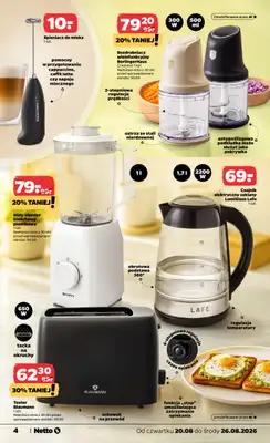 Netto - gazetka promocyjna Inspiracje tygodnia Gotowanie  do środy 26.08 - strona 4