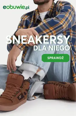 eobuwie.pl - gazetka promocyjna Sneakersy dla niego od wtorku 18.08 do wtorku 25.08