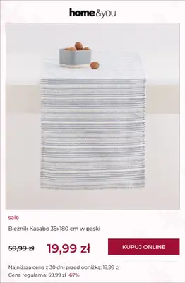 home&you - gazetka promocyjna SALE do 29,99 zł od wtorku 18.08 do wtorku 25.08 - strona 5