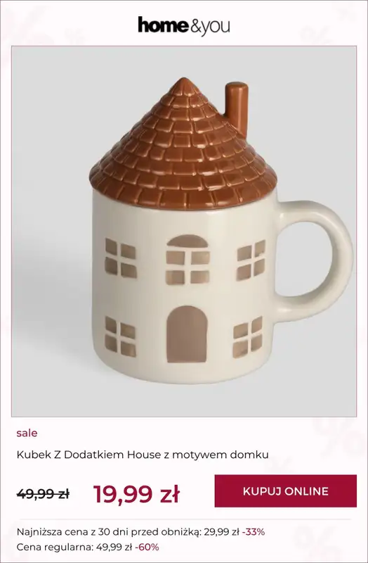 home&you - gazetka promocyjna SALE do 29,99 zł   - strona 3