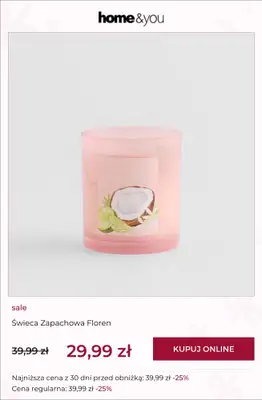home&you - gazetka promocyjna SALE do 29,99 zł od wtorku 18.08 do wtorku 25.08 - strona 12