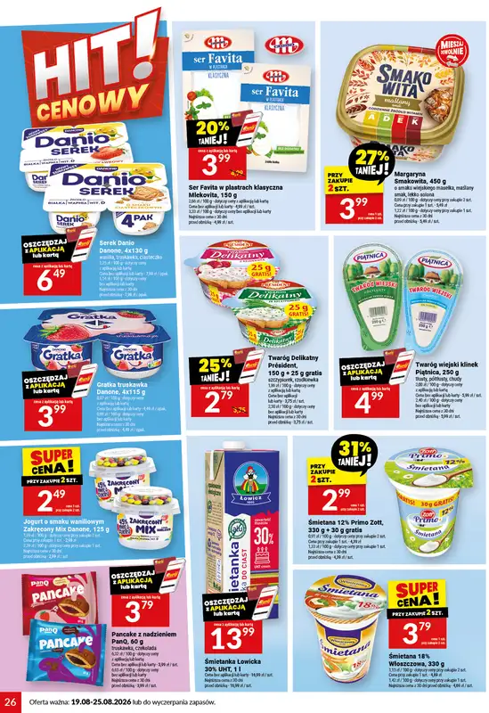 Twój Market - gazetka promocyjna Gazetka od środy 19.08 do wtorku 25.08 - strona 26