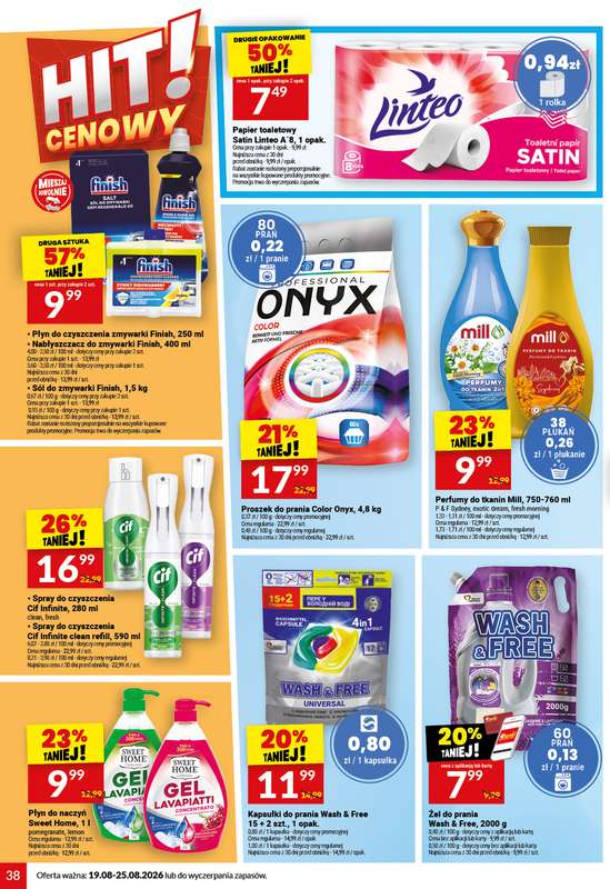 Twój Market - gazetka promocyjna Gazetka od środy 19.08 do wtorku 25.08 - strona 38