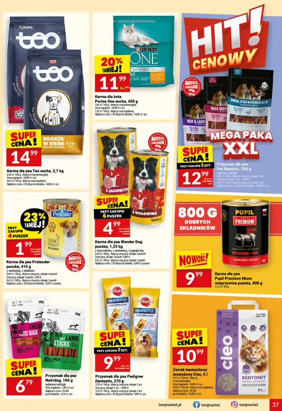 Twój Market - gazetka promocyjna Gazetka od środy 19.08 do wtorku 25.08 - strona 37