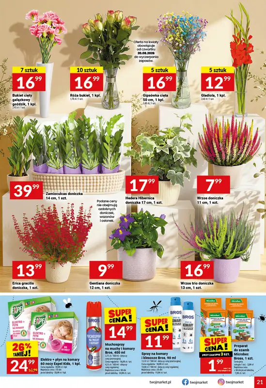 Twój Market - gazetka promocyjna Gazetka od środy 19.08 do wtorku 25.08 - strona 21