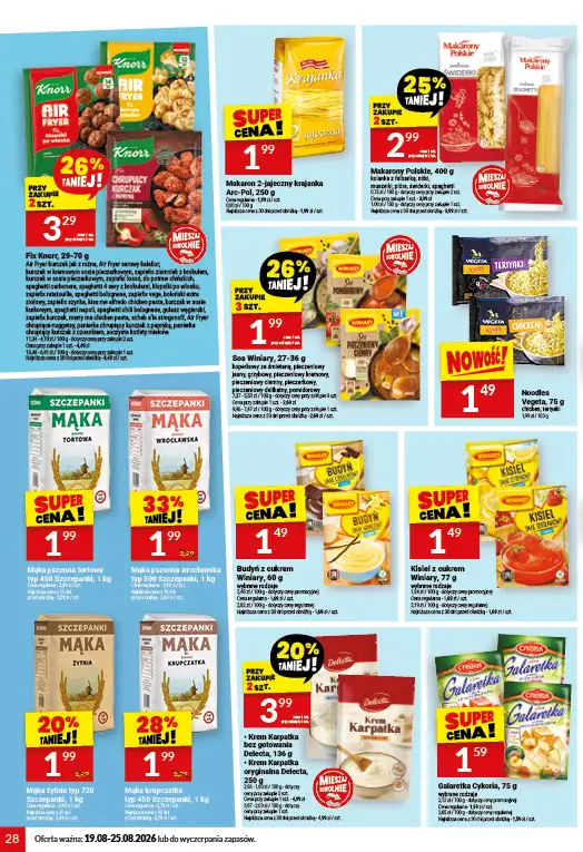 Twój Market - gazetka promocyjna Gazetka od środy 19.08 do wtorku 25.08 - strona 28