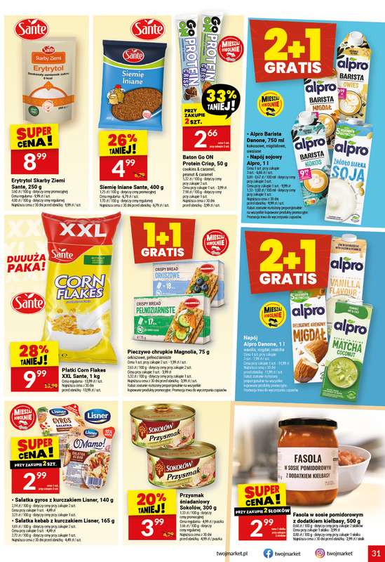 Twój Market - gazetka promocyjna Gazetka od środy 19.08 do wtorku 25.08 - strona 31