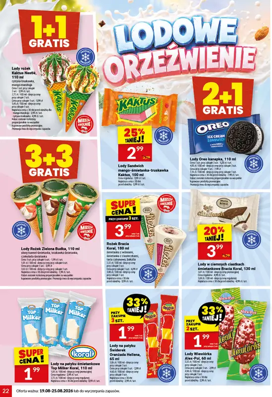 Twój Market - gazetka promocyjna Gazetka od środy 19.08 do wtorku 25.08 - strona 22