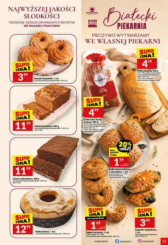 Twój Market - gazetka promocyjna Gazetka od środy 19.08 do wtorku 25.08 - strona 13