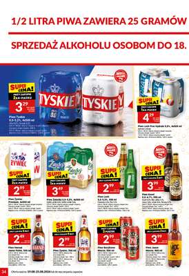 Twój Market - gazetka promocyjna Gazetka od środy 19.08 do wtorku 25.08 - strona 34