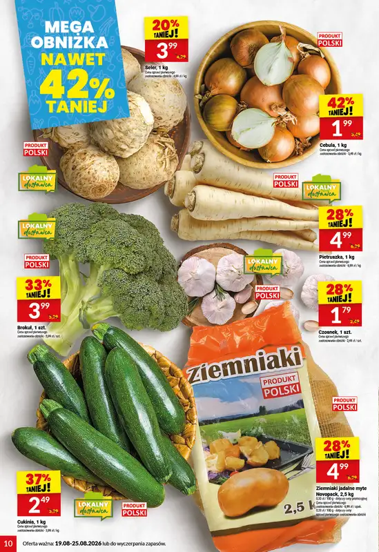 Twój Market - gazetka promocyjna Gazetka od środy 19.08 do wtorku 25.08 - strona 10