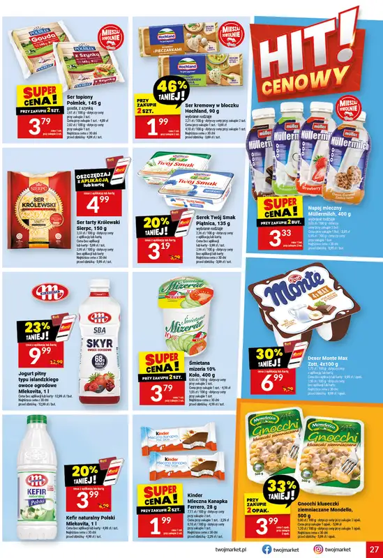 Twój Market - gazetka promocyjna Gazetka od środy 19.08 do wtorku 25.08 - strona 27