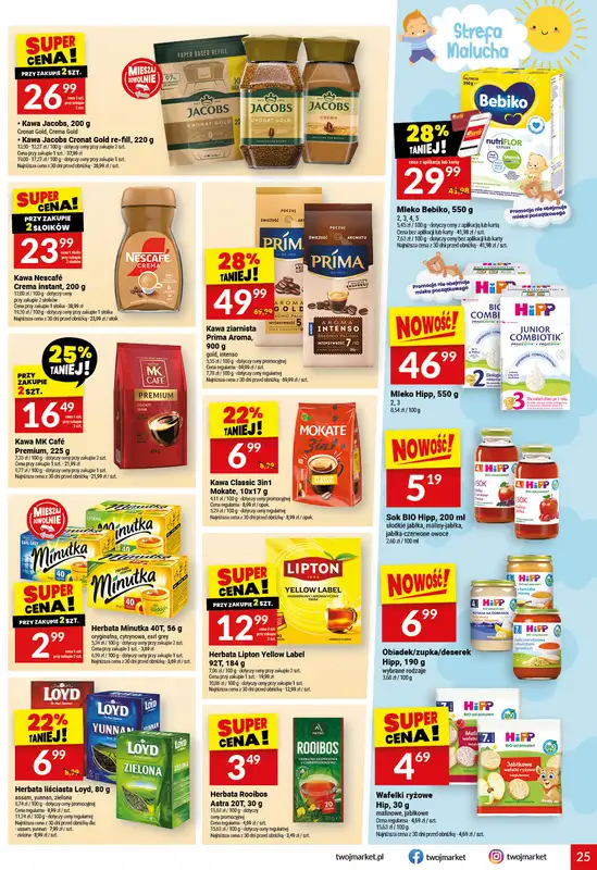 Twój Market - gazetka promocyjna Gazetka od środy 19.08 do wtorku 25.08 - strona 25