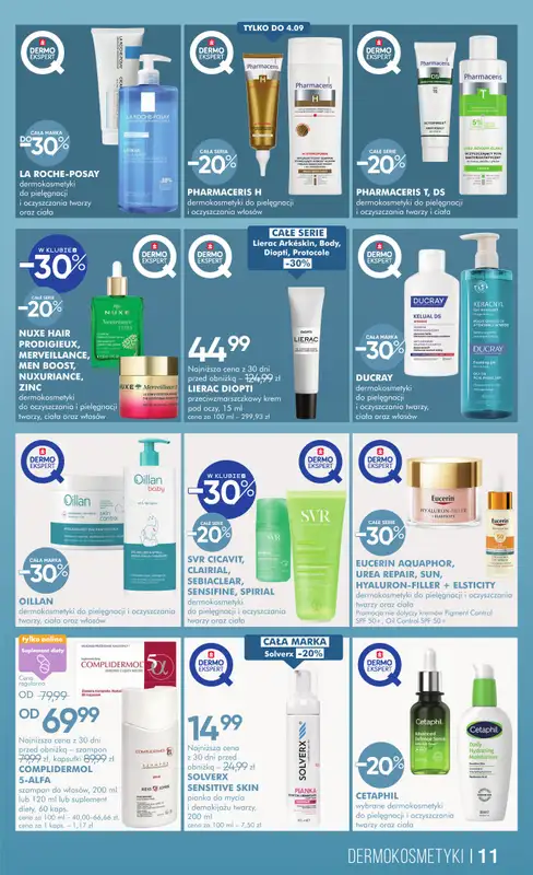 Super-Pharm - gazetka promocyjna Gazetka od czwartku 20.08 do piątku 18.09 - strona 11