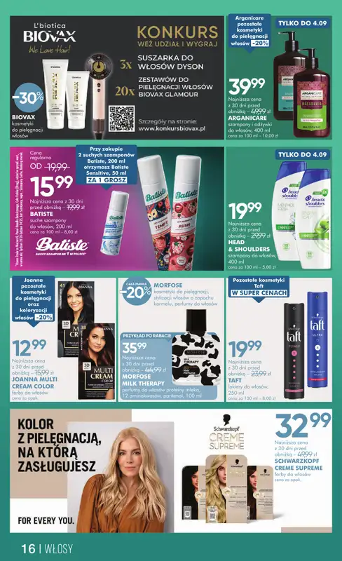 Super-Pharm - gazetka promocyjna Gazetka od czwartku 20.08 do piątku 18.09 - strona 16