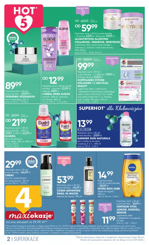 Super-Pharm - gazetka promocyjna Gazetka od czwartku 20.08 do piątku 18.09 - strona 2