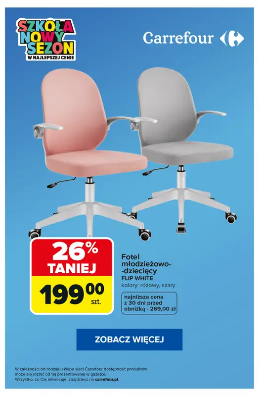 Carrefour - gazetka promocyjna SUPER OFERTY do pokoju ucznia! od wtorku 18.08 do poniedziałku 24.08 - strona 6