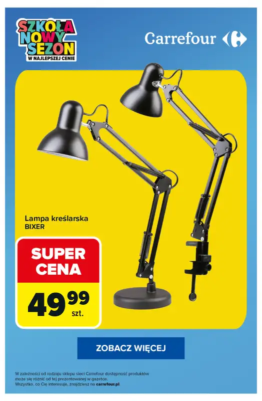 Carrefour - gazetka promocyjna SUPER OFERTY do pokoju ucznia! od wtorku 18.08 do poniedziałku 24.08 - strona 4