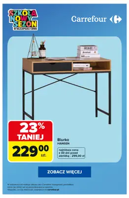 Carrefour - gazetka promocyjna SUPER OFERTY do pokoju ucznia! od wtorku 18.08 do poniedziałku 24.08 - strona 8