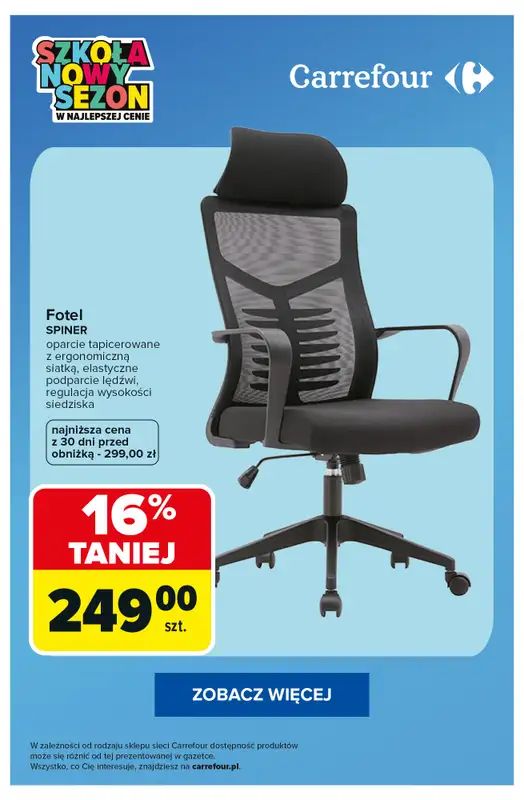 Carrefour - gazetka promocyjna SUPER OFERTY do pokoju ucznia! od wtorku 18.08 do poniedziałku 24.08 - strona 5