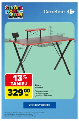 Carrefour - gazetka promocyjna SUPER OFERTY do pokoju ucznia! od wtorku 18.08 do poniedziałku 24.08 - strona 9