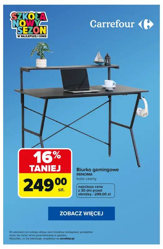 Carrefour - gazetka promocyjna SUPER OFERTY do pokoju ucznia! od wtorku 18.08 do poniedziałku 24.08 - strona 3