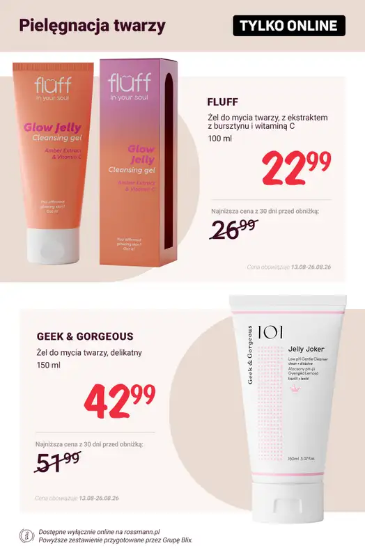 Rossmann - gazetka promocyjna Promocje TYLKO ONLINE od wtorku 18.08 do środy 26.08 - strona 2