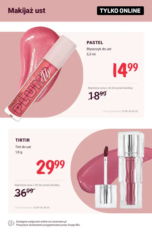 Rossmann - gazetka promocyjna Promocje TYLKO ONLINE od wtorku 18.08 do środy 26.08 - strona 9