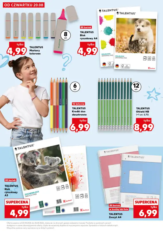 Kaufland - gazetka promocyjna Oferta Kaufland - Wyprawka z klasą! od czwartku 20.08 do środy 26.08 - strona 27