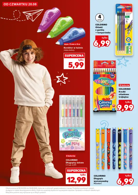 Kaufland - gazetka promocyjna Oferta Kaufland - Wyprawka z klasą! od czwartku 20.08 do środy 26.08 - strona 11